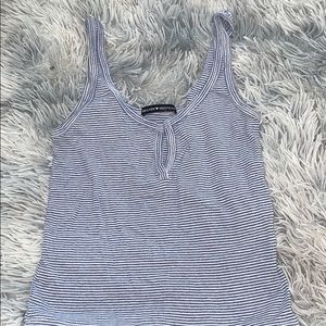 cute brandy tank! blue striped